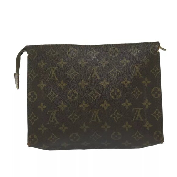 LOUIS VUITTON Monogram Poche Toilette 26 Pouch M47542 LV Auth 64042 - Picture 2 of 12